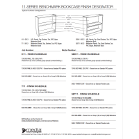 Benchmark Bookcase finish desinator Thumb