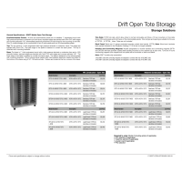 Drift Open Tote Storage