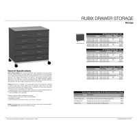 Rubix Drawer Storage