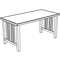 Heritage Table Line Art