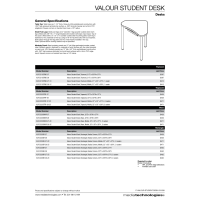 Valour Student Desk