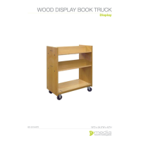 Wood Display Booktruck Thumb