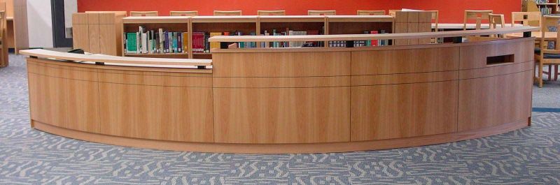 mediatechnologies Products:Custom Circulation Desks