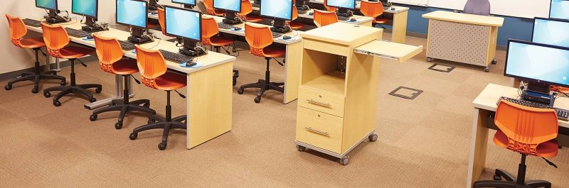 mediatechnologies Products:Carts & Lecterns