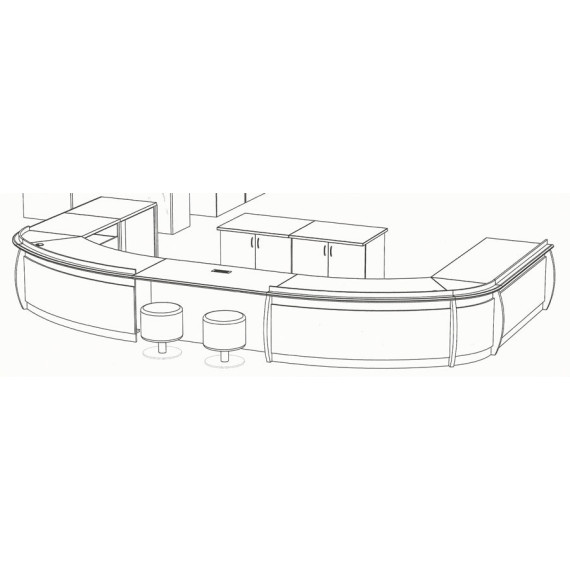 Malibu Circulation Spec Desks - mediatechnologies