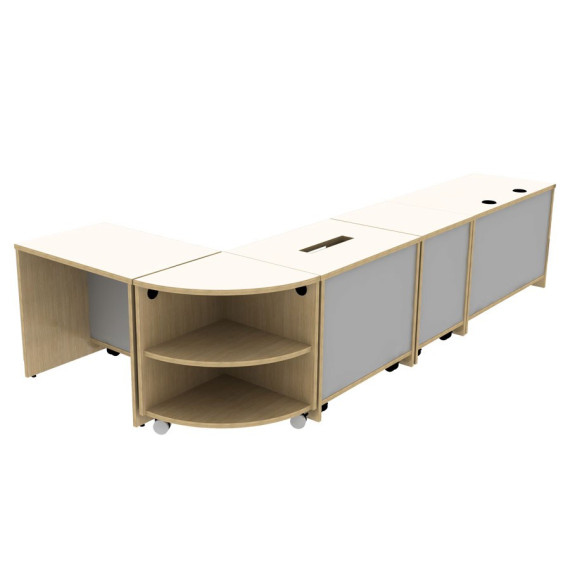Drift Harbor Mobile MCD Desk - mediatechnologies