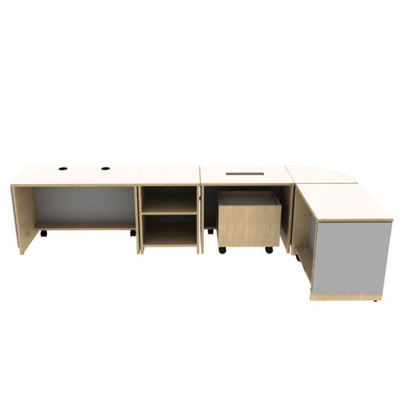 Drift Harbor Mobile MCD Desk - mediatechnologies
