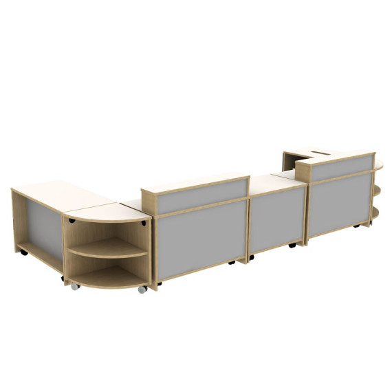 Drift Harbor Mobile MCD Desk - mediatechnologies
