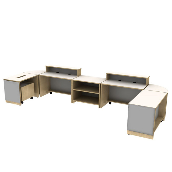 Drift Harbor Mobile MCD Desk - mediatechnologies