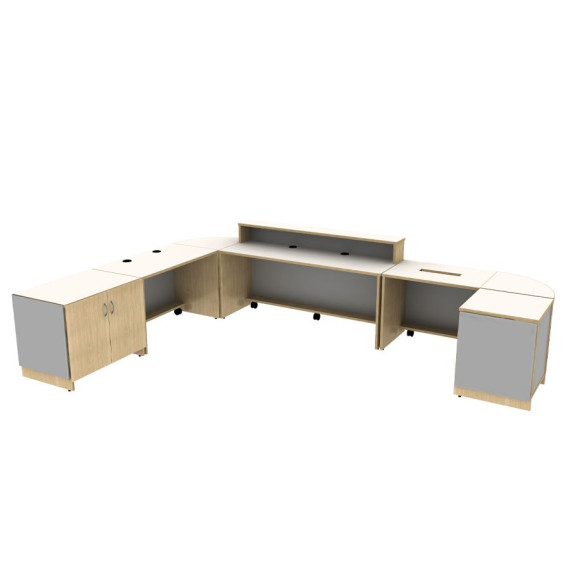Drift Harbor Mobile MCD Desk - mediatechnologies