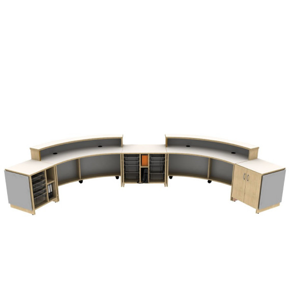Drift Harbor Mobile MCD Desk - mediatechnologies