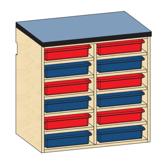 Base Open Tote Storage - mediatechnologies