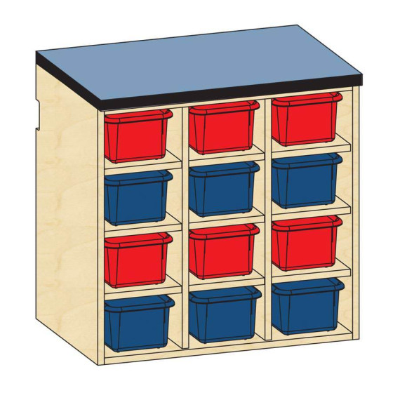 Base Open Tote Storage - mediatechnologies