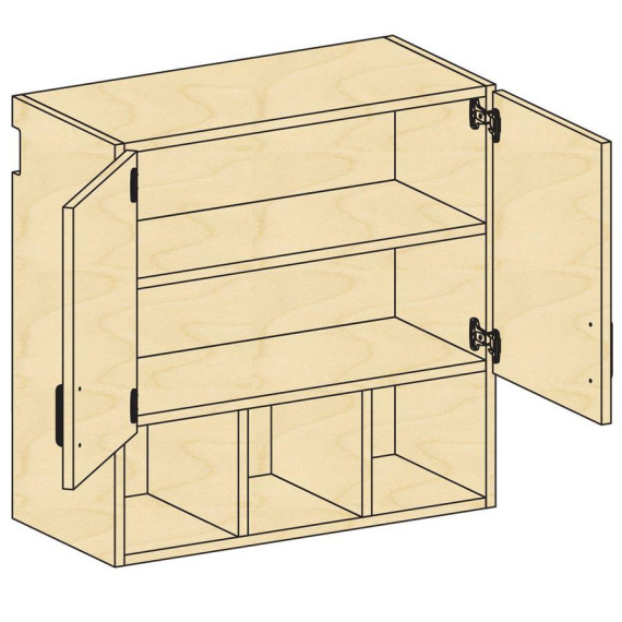 Wall Open-Cupboard Storage - mediatechnologies