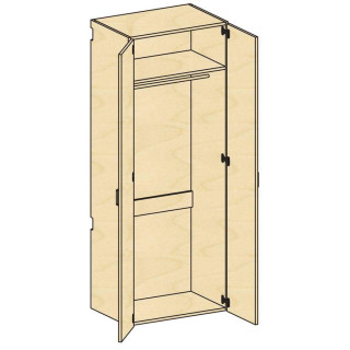 Tall Wardrobe Storage 