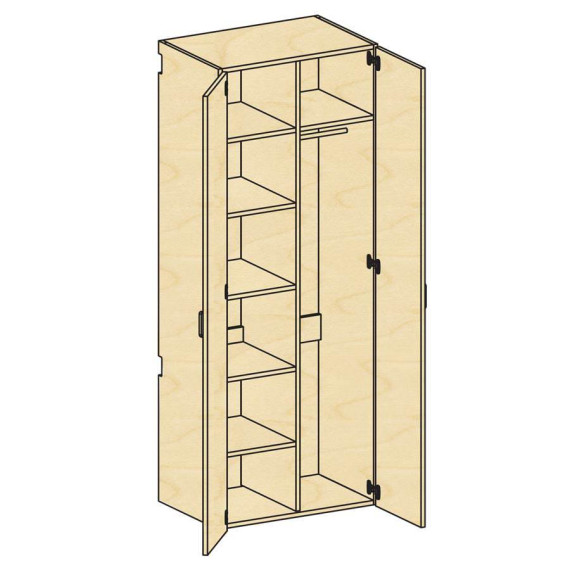 Tall Wardrobe Storage  - mediatechnologies