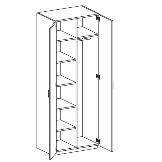 Tall Wardrobe - mediatechnologies