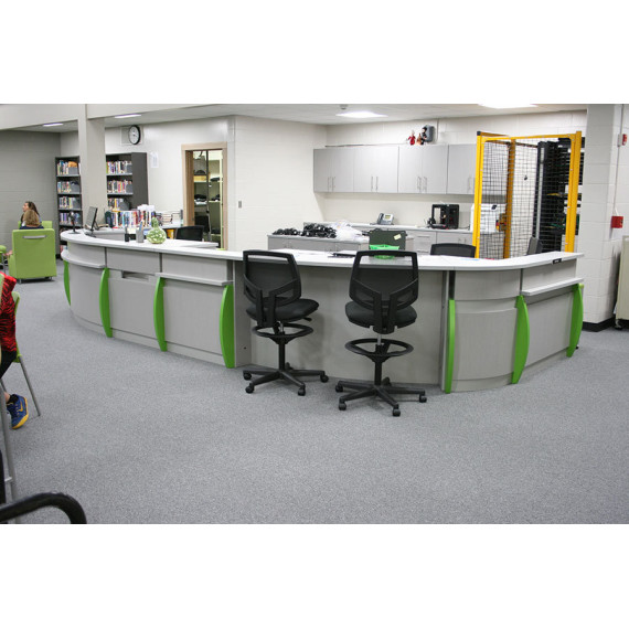 Malibu Circulation Spec Desks - mediatechnologies