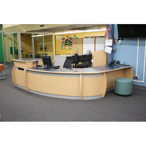 Malibu Circulation Spec Desks - mediatechnologies