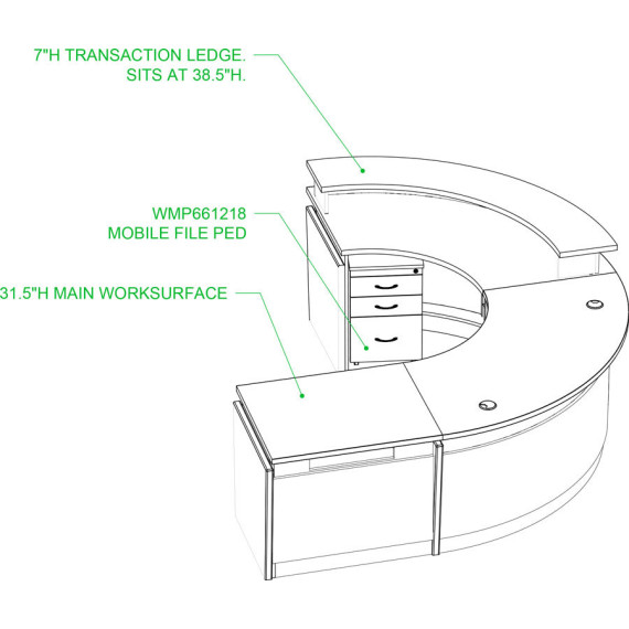 Keystone Morton Grove Desks - mediatechnologies