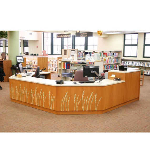 Custom Circulation Desks - mediatechnologies