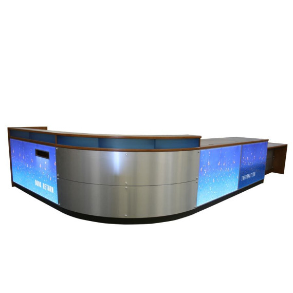 Custom Circulation Desks - mediatechnologies
