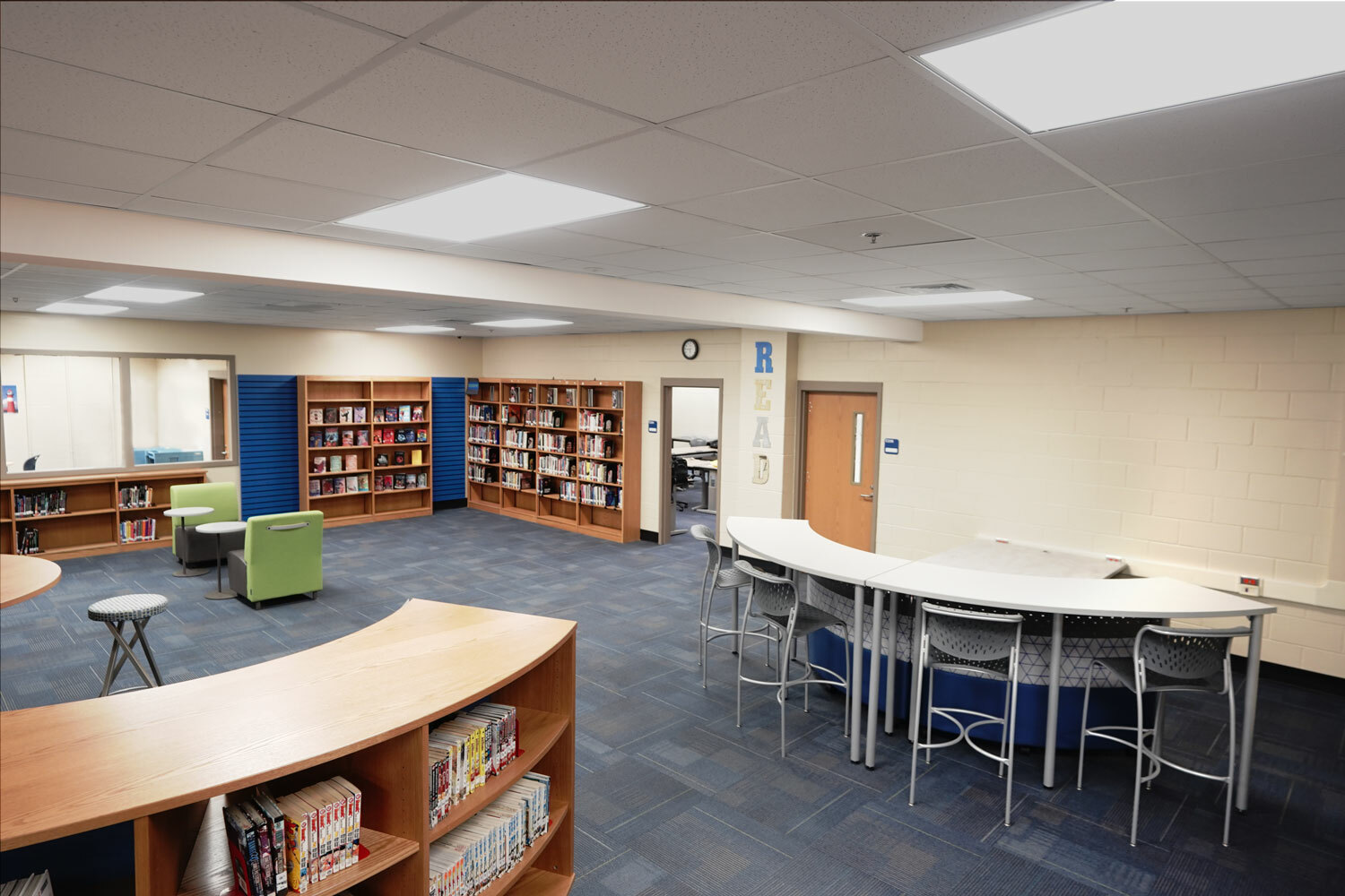 NCHS Media Center Gallery mediatechnologies